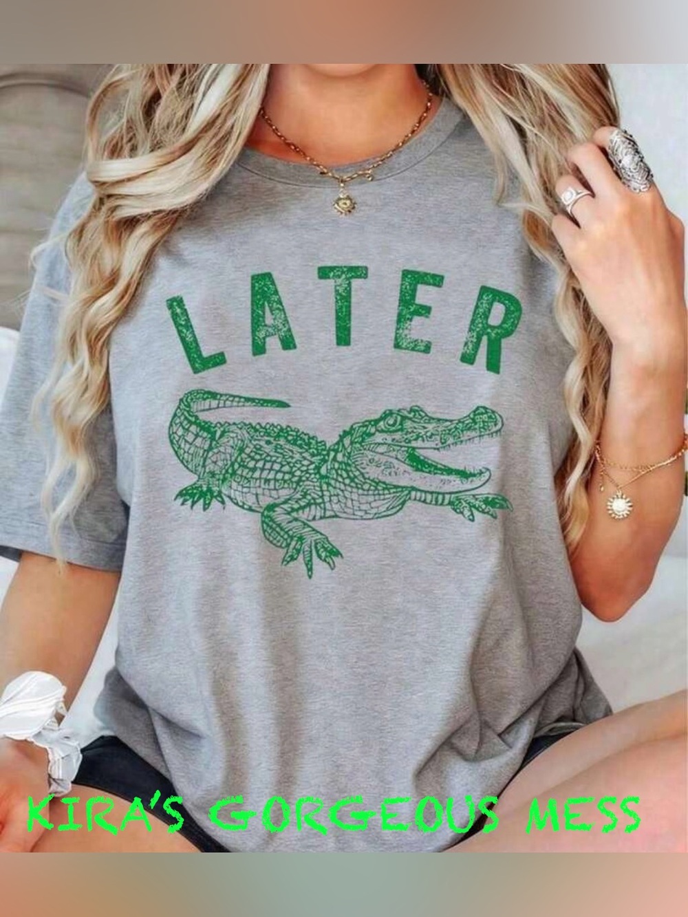 💋✨BNWT✨💋”LATER GATOR” TEE